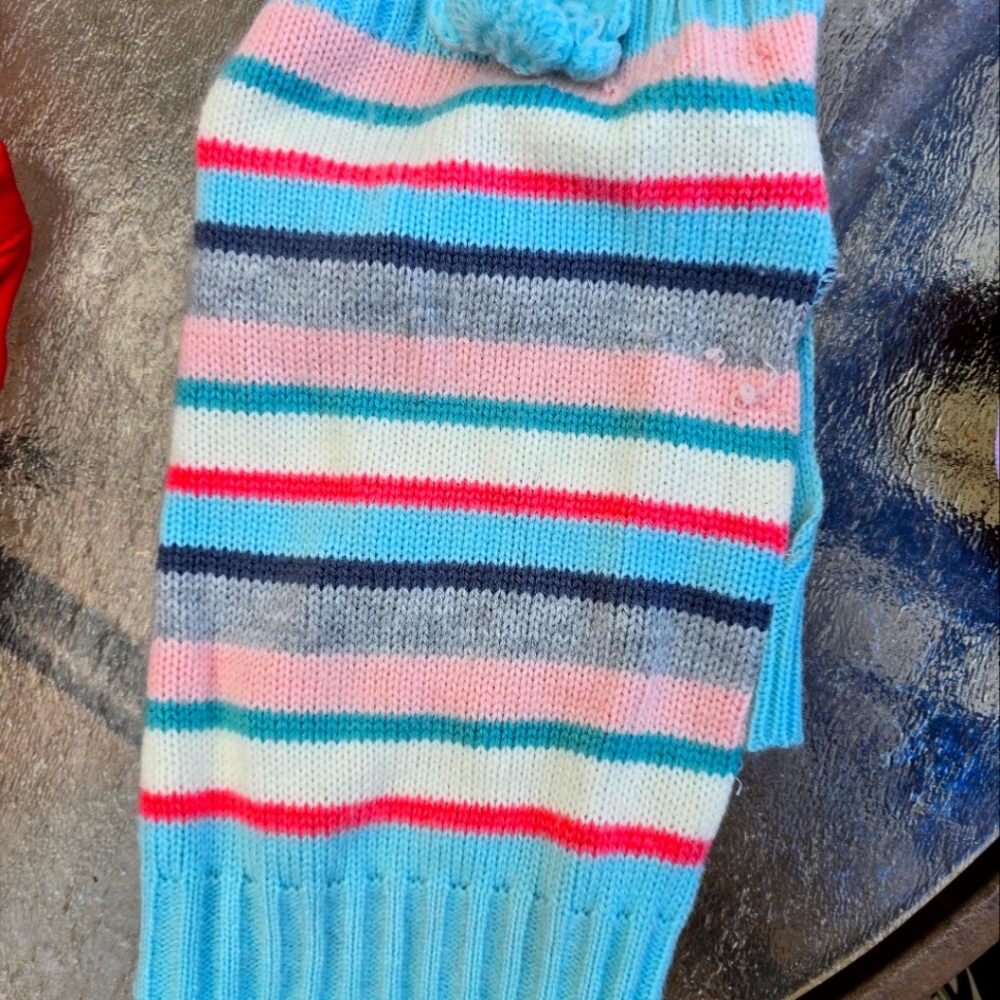 Pretty dog sweater with bow